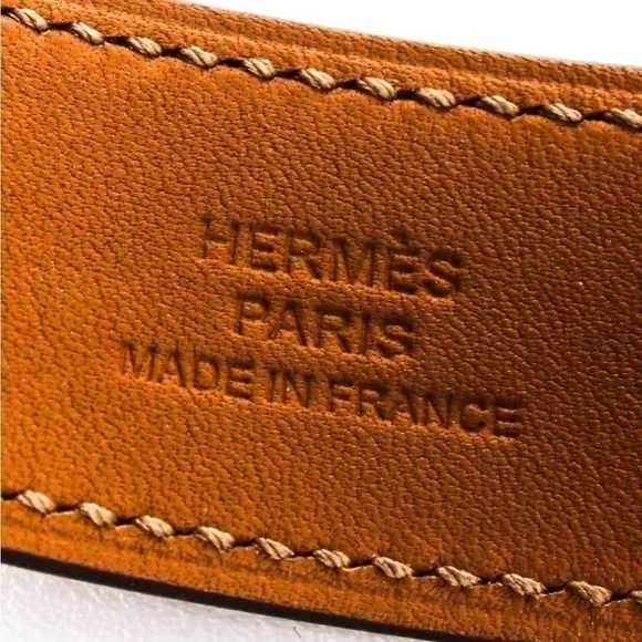 Hermes Leather Collier De Chien Medor Tattoo Bracelet T3 RARE NWOT - Picture 10 of 16